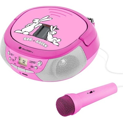 Radiopřijímač s CD GoGEN BOB A BOBEK PŘEHRÁVAČ modrý