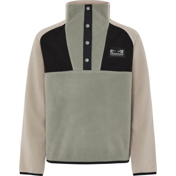 Didriksons Детски поларен пуловер Didriksons Kid's Yokto Half-Buttons 2 Fleece jumper - Wilted Leaf - размер 140 (704-4475-0813)