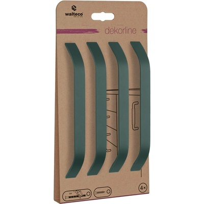 Walteco Lugano 160 mm matná zelená 4 ks 7751