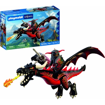 Playmobil 72114 Černý drak – Zboží Dáma