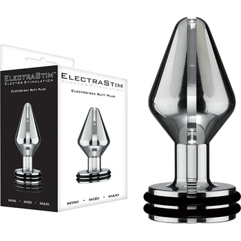 Метален анален плъг, електростимулиращ, 9, 4см. - Electro Butt Anal Plug (D-227135)