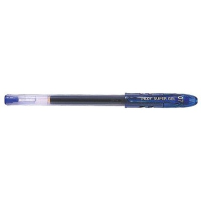 Pilot Гел химикалка Pilot Super Gel 0.7 mm Синя (700070-07)