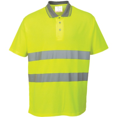 Portwest HI-VIS S171 Reflexná polokošeľa HV žltá 4XL