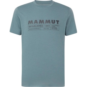 Mammut Мъжка спортна тениска Mammut Trovat T-Shirt Logo Sport shirt - Strata - размер XXL (217-0329-0315)