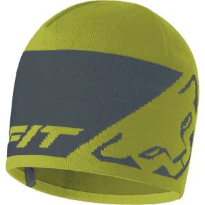 Dynafit Зимна шапка (beanie) Dynafit Leopard Logo Beanie - Golden Lime - размер One Size (204-6689-1211)