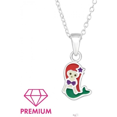 Prošperk Stříbrný dětský řetízek mořská víla S3743