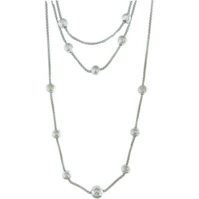 InfinitySilver Strieborný náhrdelník s guľôčkami 21022242