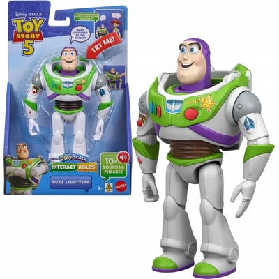Mattel Toy Story 5 Mluvící Buzz Rakeťák 18 cm