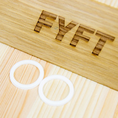 YoYo Response Pad Yoyofactory náhradní bind gumičky na yo yo Bílá