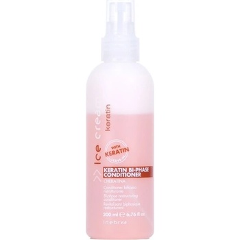 Inebrya Keratin 2-fázový bezoplachový kondicionér s keratinem Bi-Phase Restructuring Conditioner 200 ml