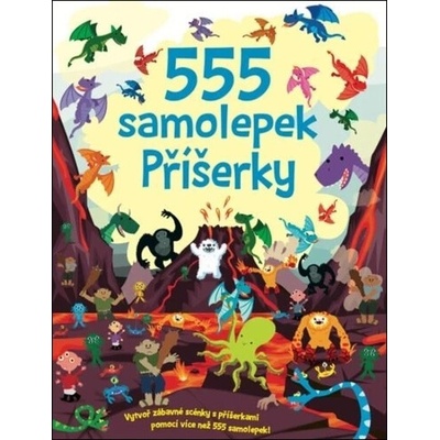 555 samolepek příšerky Dan Crisp