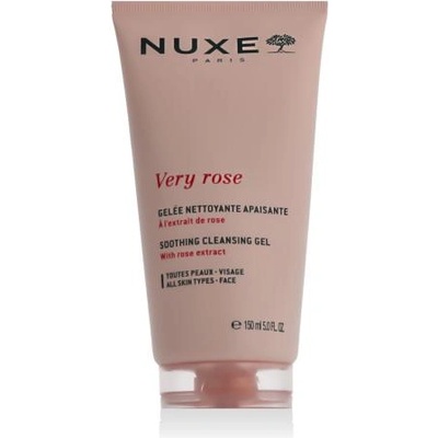 NUXE Very Rose Soothing Cleansing Gel успокояващ почистващ гел 150 ml за жени