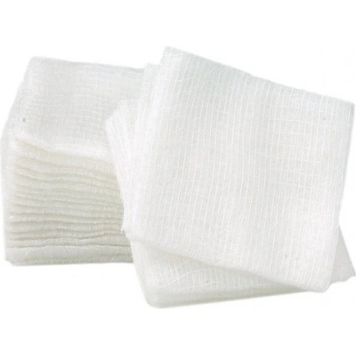 Sterilux ES nesterilný kompres 5 x 5 cm 100 ks