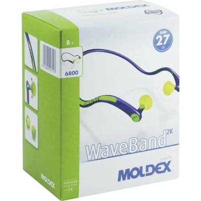 Moldex špunty do uší na plastovém obloukuWaveBand 6800 01, 27 dB, 1 ks