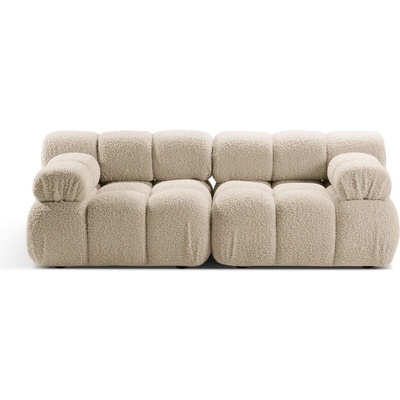 Micadoni Бежов модулен диван от букле 188 cm Bellis - Micadoni Home (MIC_2S_213_F1_BELLIS1)