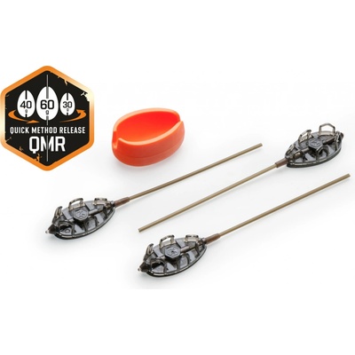 Mivardi Method Feeder set QMR Grip L long (30g + 40g + 50g + mould)