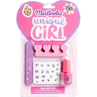 Aquarius Cosmetic Комплект за педикюр, Martinelia, Супер момиче, 4 части (MA12229)