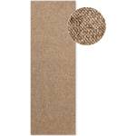 Elle Decoration Светлокафява пътека подходяща за пране 80x240 cm Rocco Caramel - Elle Decoration (106227-80x240)