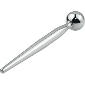 SuperLove Stainless Steel Tapered Urethral Dilator with Ball Tip