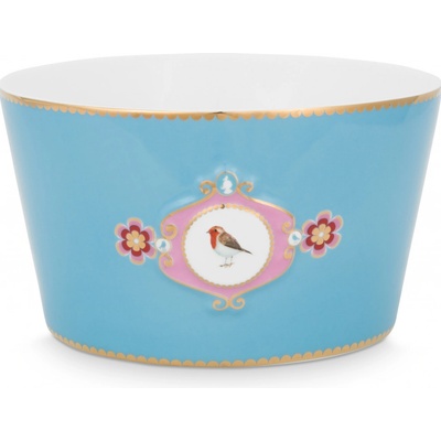 PIP Studio Miska Love Birds Medallion modrá 15 cm