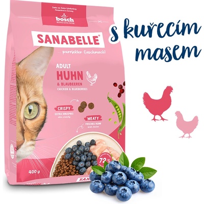 Bosch Sanabelle Adult Kuracie 0,4 kg