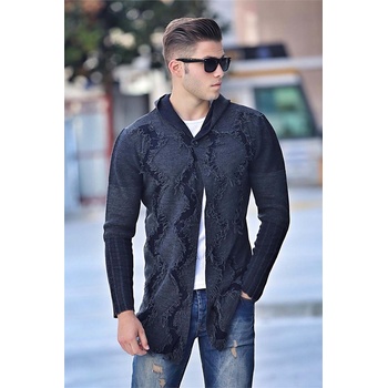 Madmext Мъжка жилетка 2058 - Черна 286554 (286554_Черно)