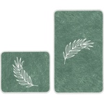 Mila Home Зелени килими за баня в комплект 2 бр. 60x100 cm - Mila Home (Bathmat-2li-Set289)