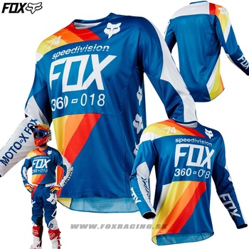 Fox Racing 360 Draftr modrý