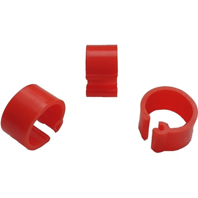 Gaun Zámkové kroužky na holuby 8 mm, červené 1 ks