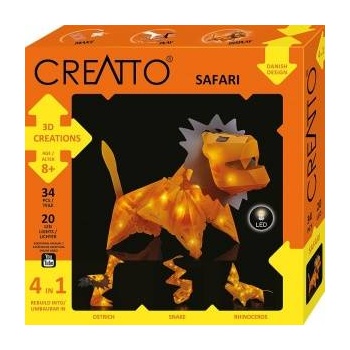 Piatnik Constructor Kosmos Creatto Safari 1KS3479, plastic