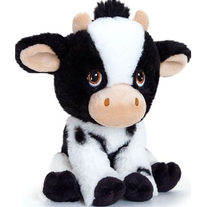 Keel Toys Екологична плюшена играчка Keel Toys Keeleco - Крава, 18 cm (SE6703) - ozone