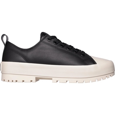 Calvin Klein LUGGED HYBRID LOW NAPPA čierna béžová