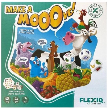 FlexIQ - Настолна игра с карти - Make A Mooove (FXG103)