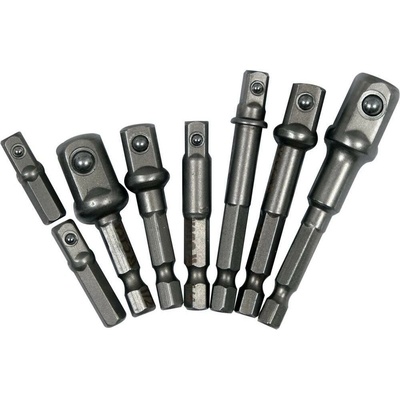 Adaptéry 6ti hran 1/4"-3/8"-1/2 8ks YATO