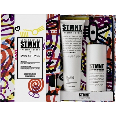 STMNT Grooming Artist Edition sada na holení gel na holení 150 ml + balzám po holení 100 ml