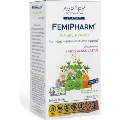 Avropa FemiPharm bylinné kvapky 50 ml
