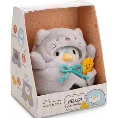 NICI Ници MyMochi: Плюшено пингвинче в костюм - 8 см, в подаръчна кутия (61143)