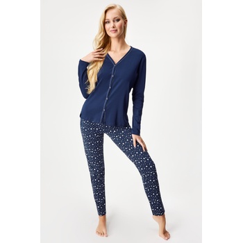 Italian Fashion Памучна пижама Libra дълга (Libra_pyz)