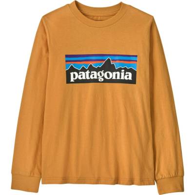 Patagonia K's L/S P-6 Logo Dried Mango