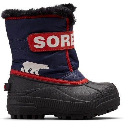 Sorel Детски зимни ботуши Sorel Kid's Snow Commander Winter boots - Nocturnal / Sail Red - размер 30 (EU) (702-3884-0316)