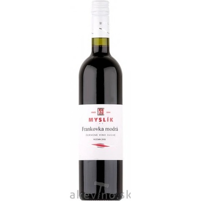Myslík Frankovka modrá červené suché 0,75 l