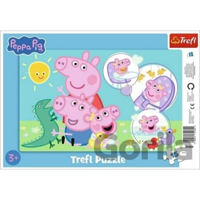 Trefl Prasátko Peppa Nejmilejší prasátko 15 dielov