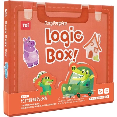 Toi World Логическа игра Toi World - Пълни автомобили (TWTG406)