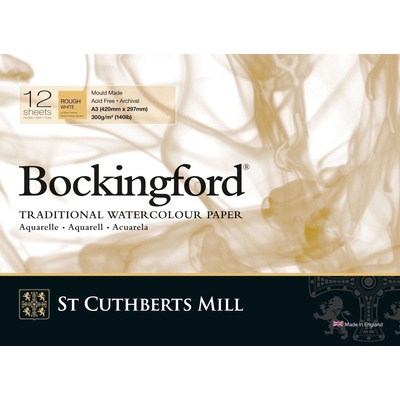 St Cuthberts Mill Bockingford Rough Скицник 12 42 x 29, 7 cm 300 g White (T4743000101AF)
