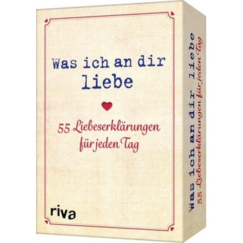 riva Verlag Was ich an dir liebe - 55 Liebeserklärungen für jeden Tag