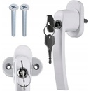 Richter Okenná kľučka so zámkom RHW009L, biela