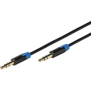 Image 1 of Vivanco Аудио кабел Vivanco 41904, от Jack(м) 3.5mm към Jack(м) 3.5mm, 1.2m, черен (41904)