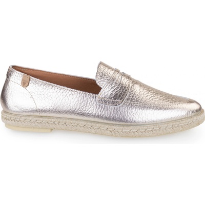 Verbenas zlaté espadrilky-mokasíny Kenia oro