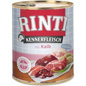 RINTI Консерва Rinti Kennerfleisch Adult телешко 800g (394-91080)