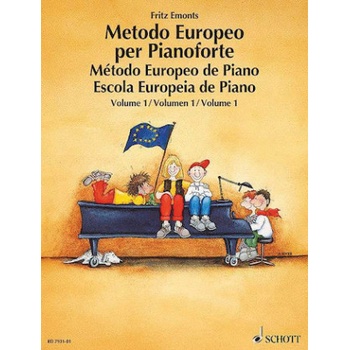 The European Piano Method - Volume 1 Spanish/Portuguese/Italian